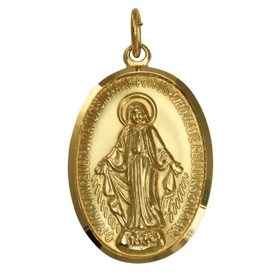 Médaille d'or miraculeuse