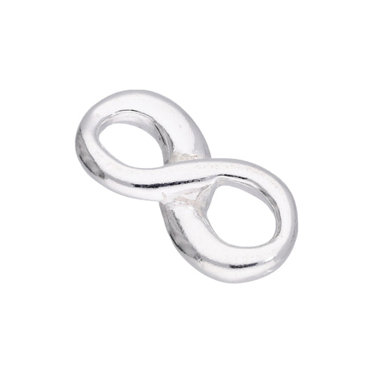 Breloque flottante infini en argent sterling