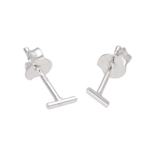 Petites boucles d'oreilles à tige en argent sterling