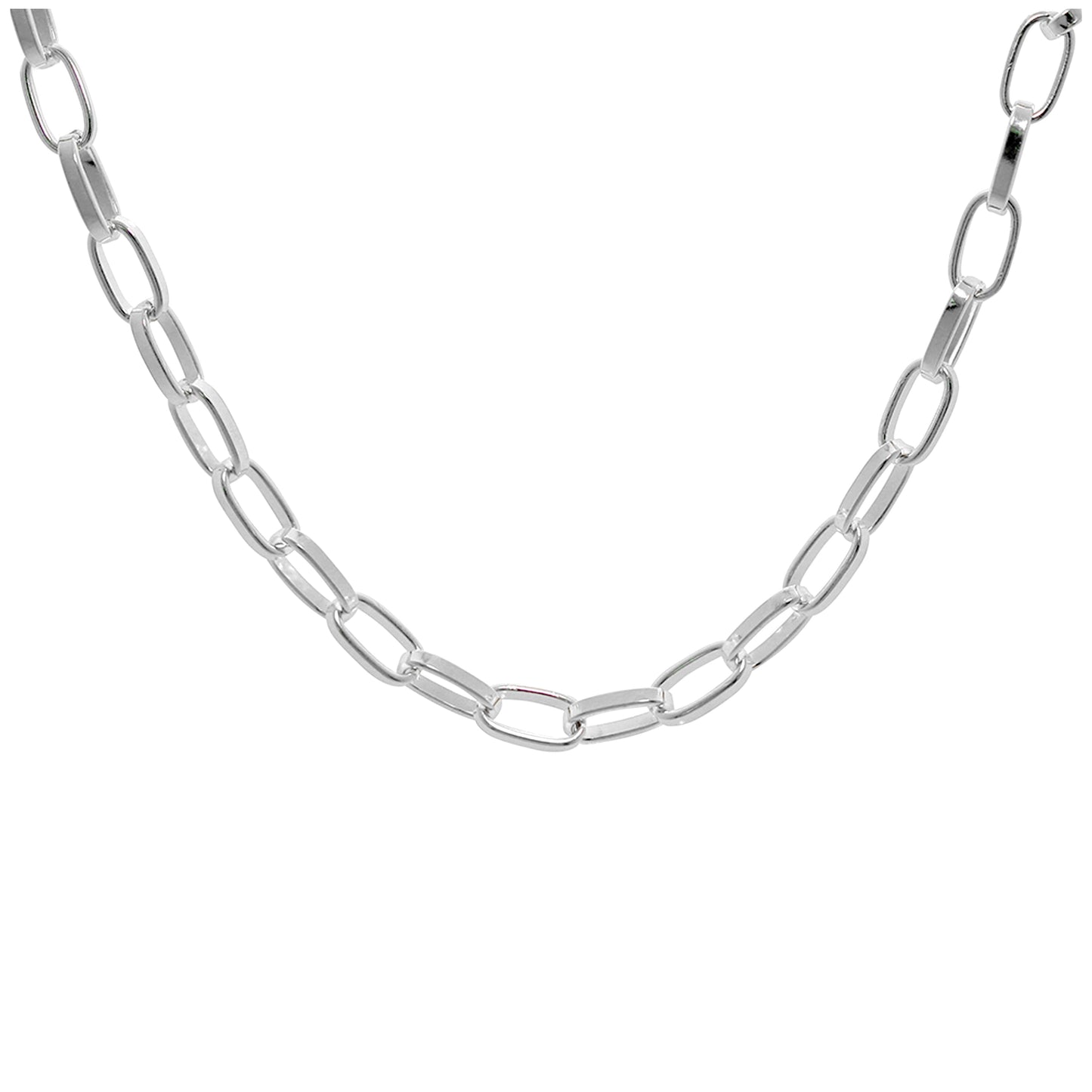 Collier réglable en argent sterling de 40 à 45 cm