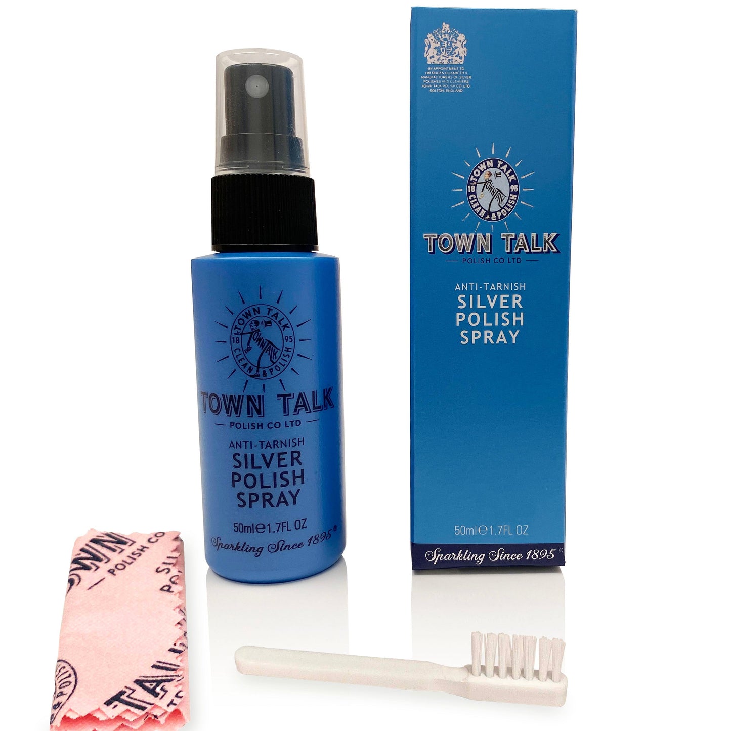 Spray liquide de polissage pour argent Town Talk 50 ml