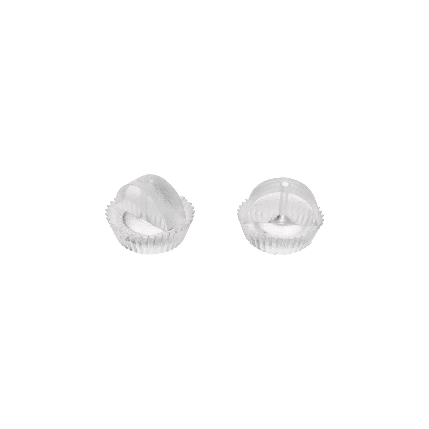 Paire de fermoirs de boucles d'oreilles en silicone - Lot de 3