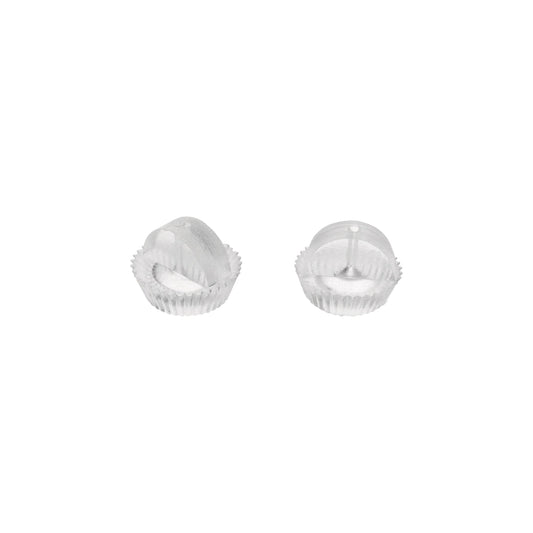 Paire de fermoirs de boucles d'oreilles en silicone - Lot de 3