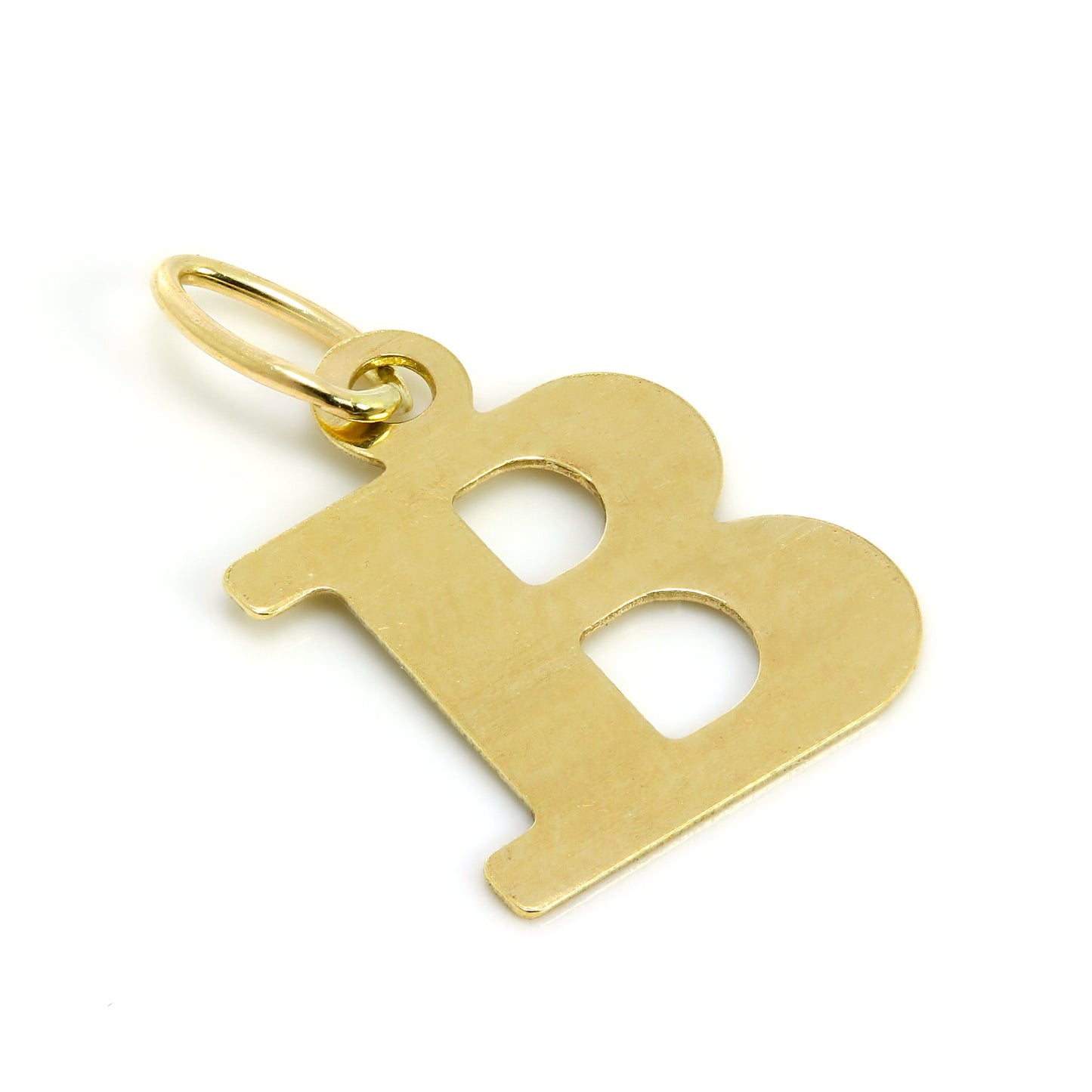 Breloques légères en or 9 carats avec initiales de A à Z