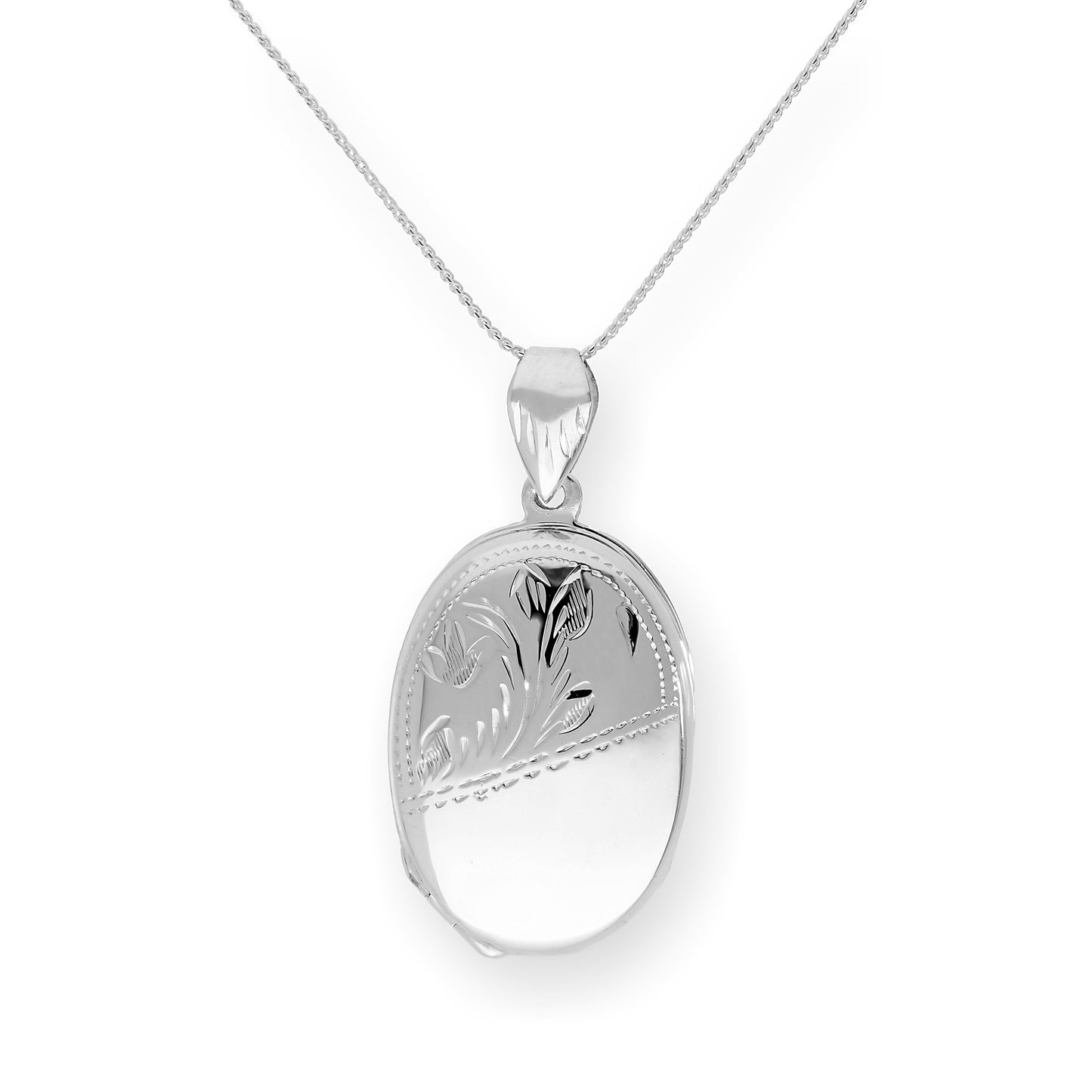 Médaillon ovale familial en argent sterling avec 4 photos sur chaîne de 40 à 61 cm