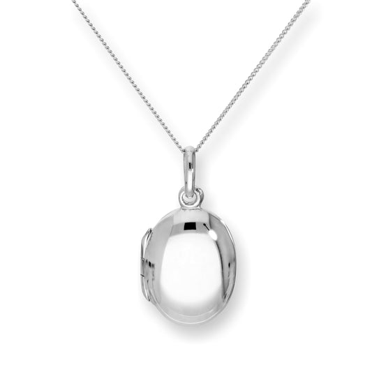 Médaillon ovale gravable en argent sterling de 40 à 55 cm