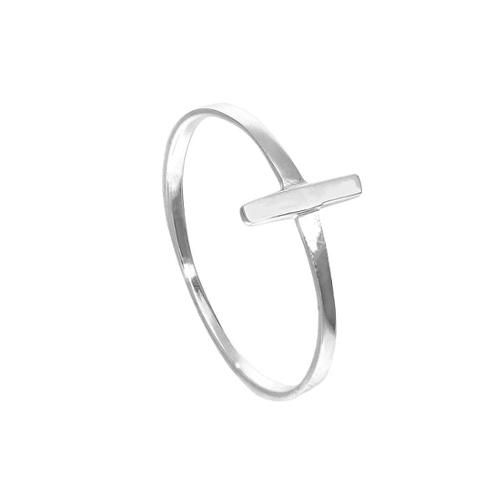 Bague empilable en argent sterling, tailles J à V