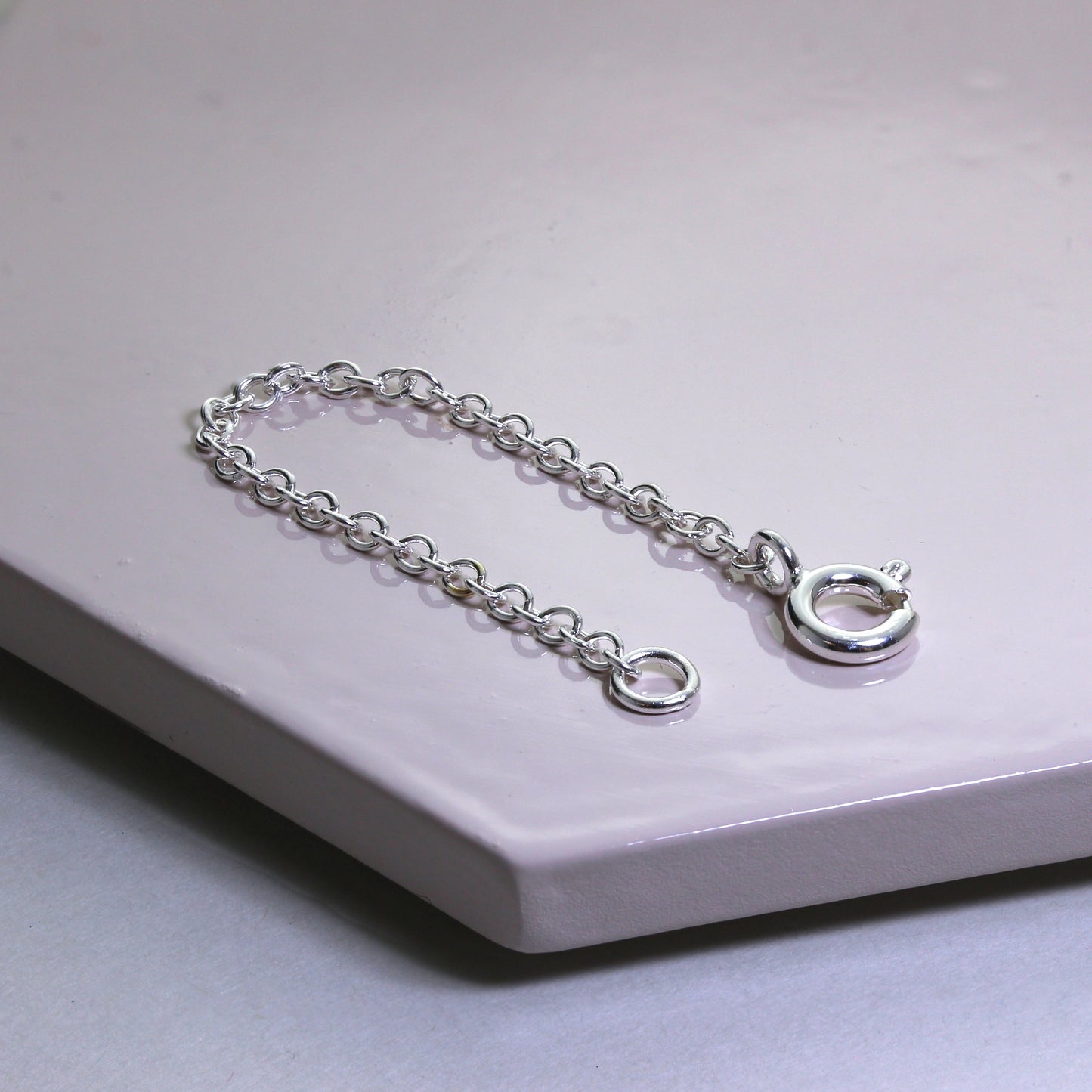 Rallonge de chaîne en argent sterling de 5 à 10 cm