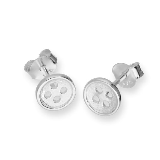 Boucles d'oreilles à tige rondes en argent sterling