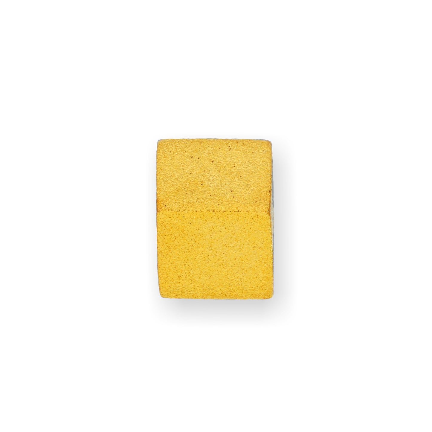 Breloque cube givré en or 9 carats