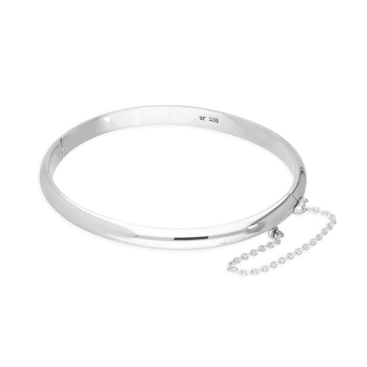 Bracelet jonc à charnière en argent sterling 51 mm pour enfant