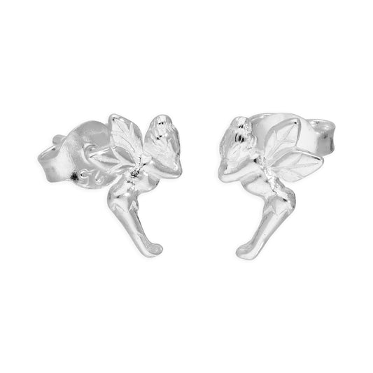 Boucles d'oreilles à tige en argent sterling Petite Fée
