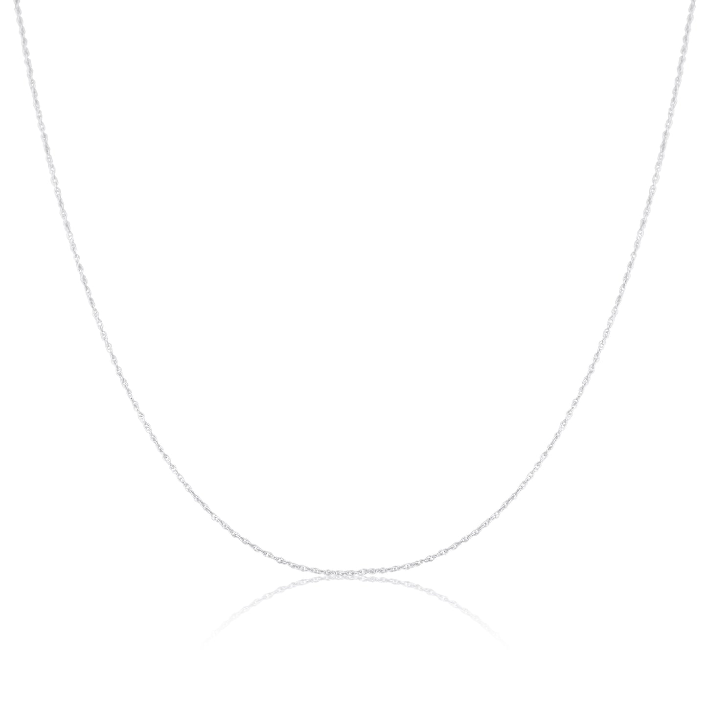 Collier chaîne Prince de Galles en argent sterling fin de 14 à 28 pouces