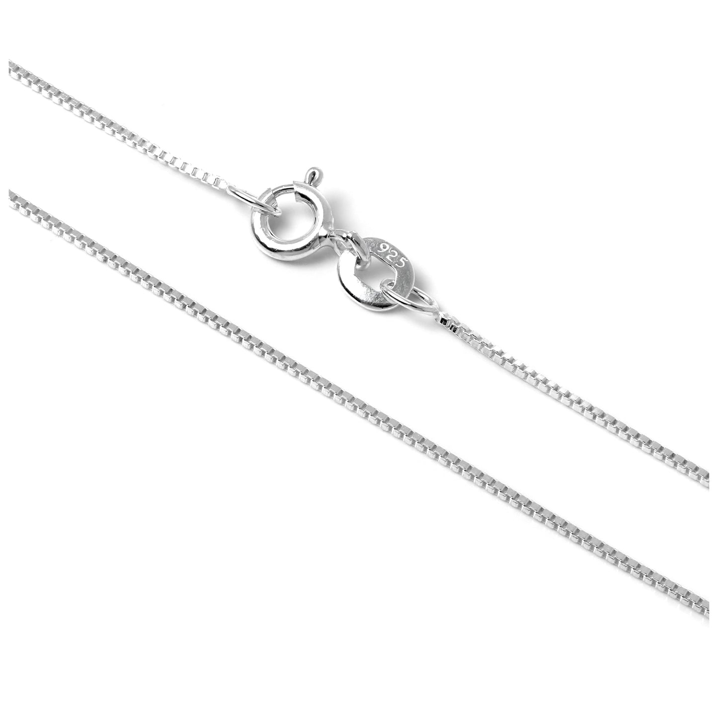 Chaîne en argent sterling de 14 à 22 pouces