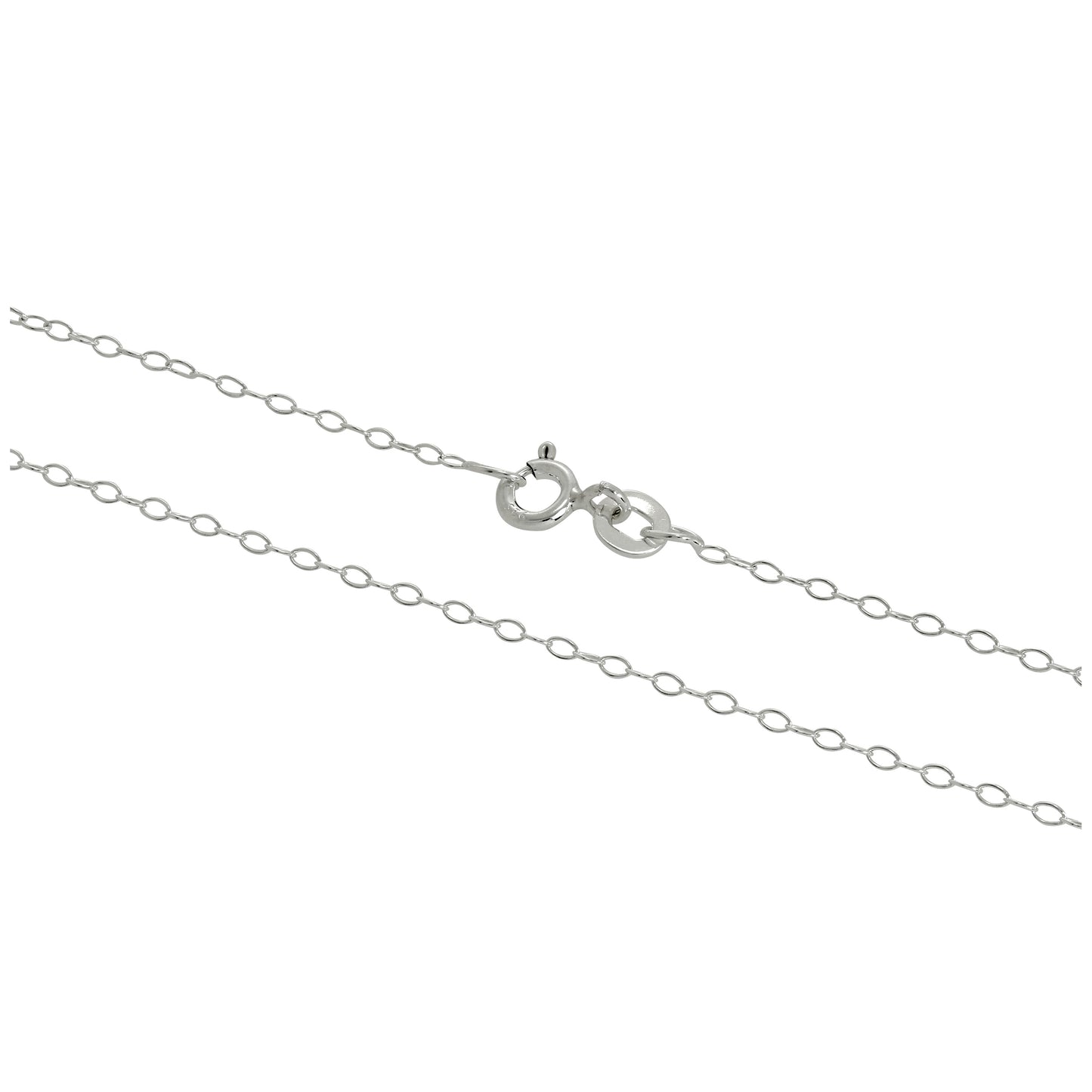 Chaîne en argent sterling de 14 à 28 pouces