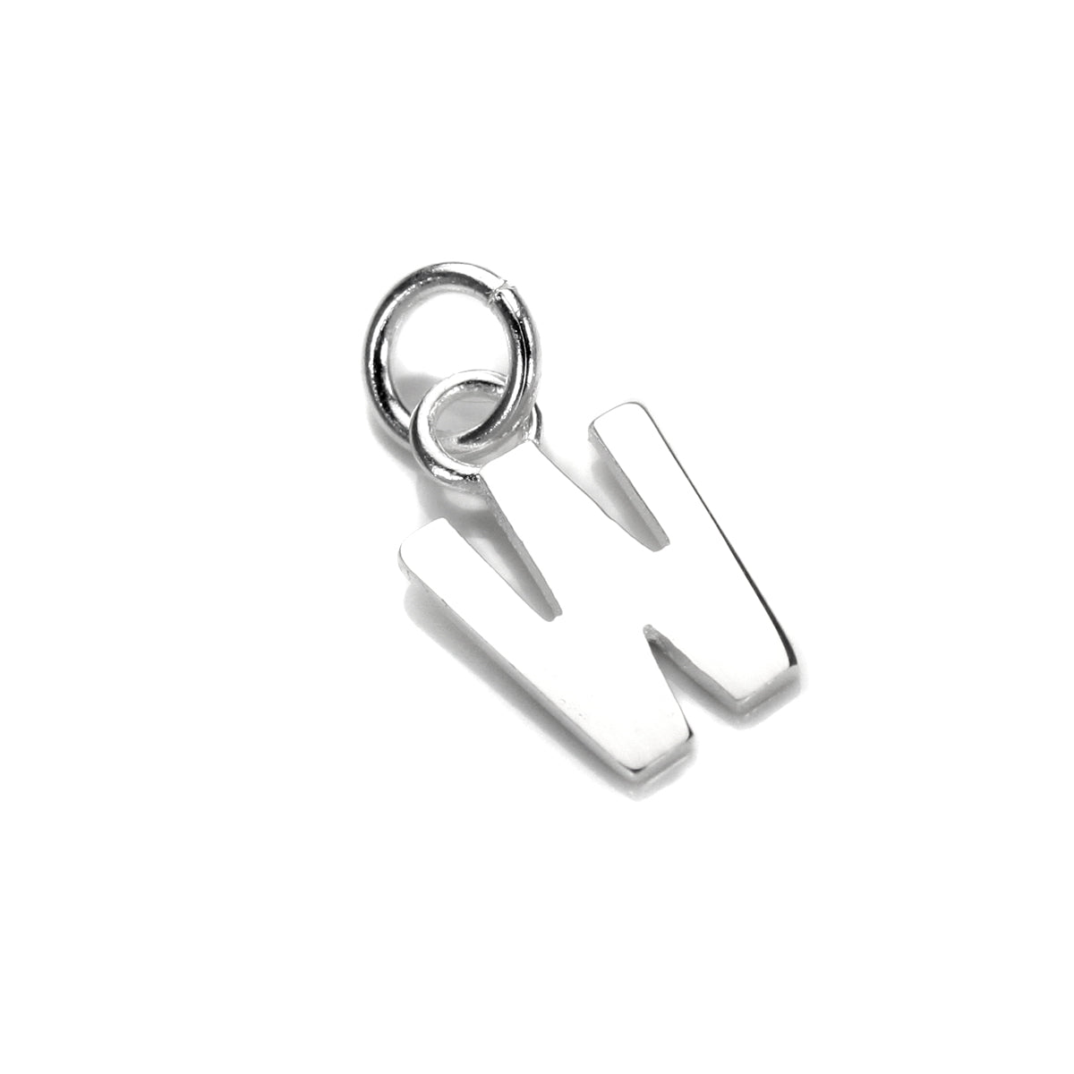 Breloque lettre en argent sterling