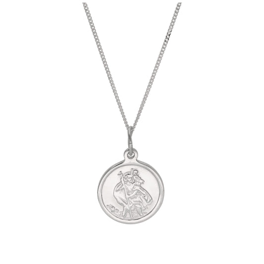 Collier Saint-Christophe personnalisé en argent sterling