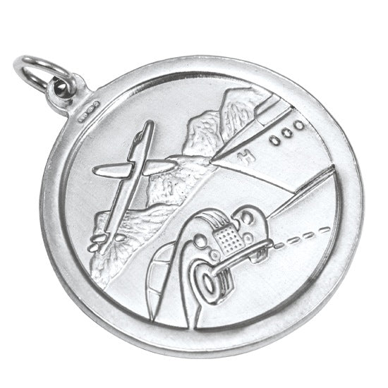Pendentif Saint Christophe en argent sterling