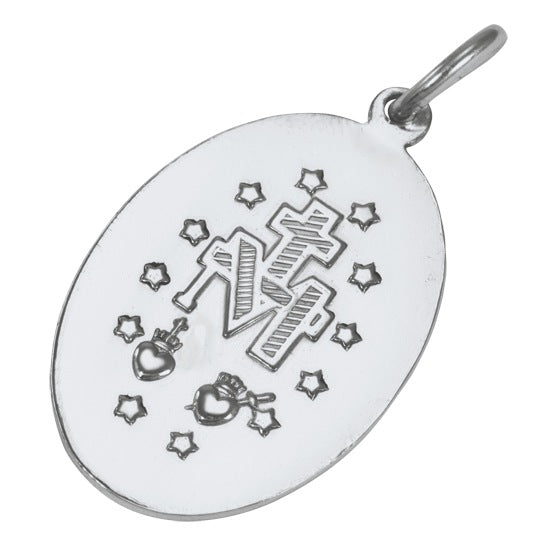 Médaille miraculeuse en argent sterling