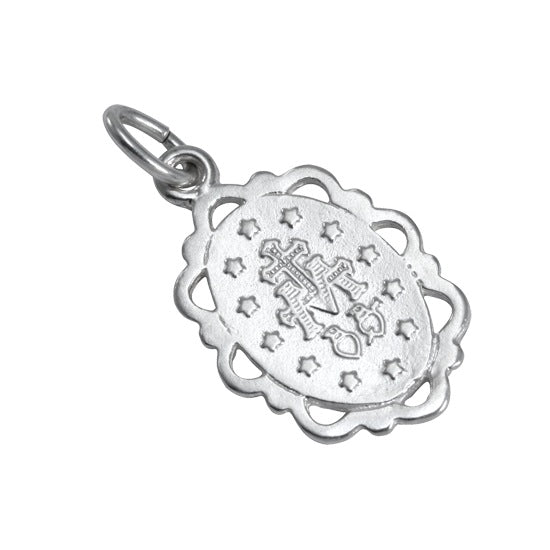 Médaille miraculeuse en argent sterling