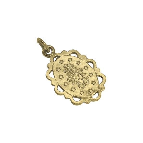 Médaille miraculeuse en or 9 carats