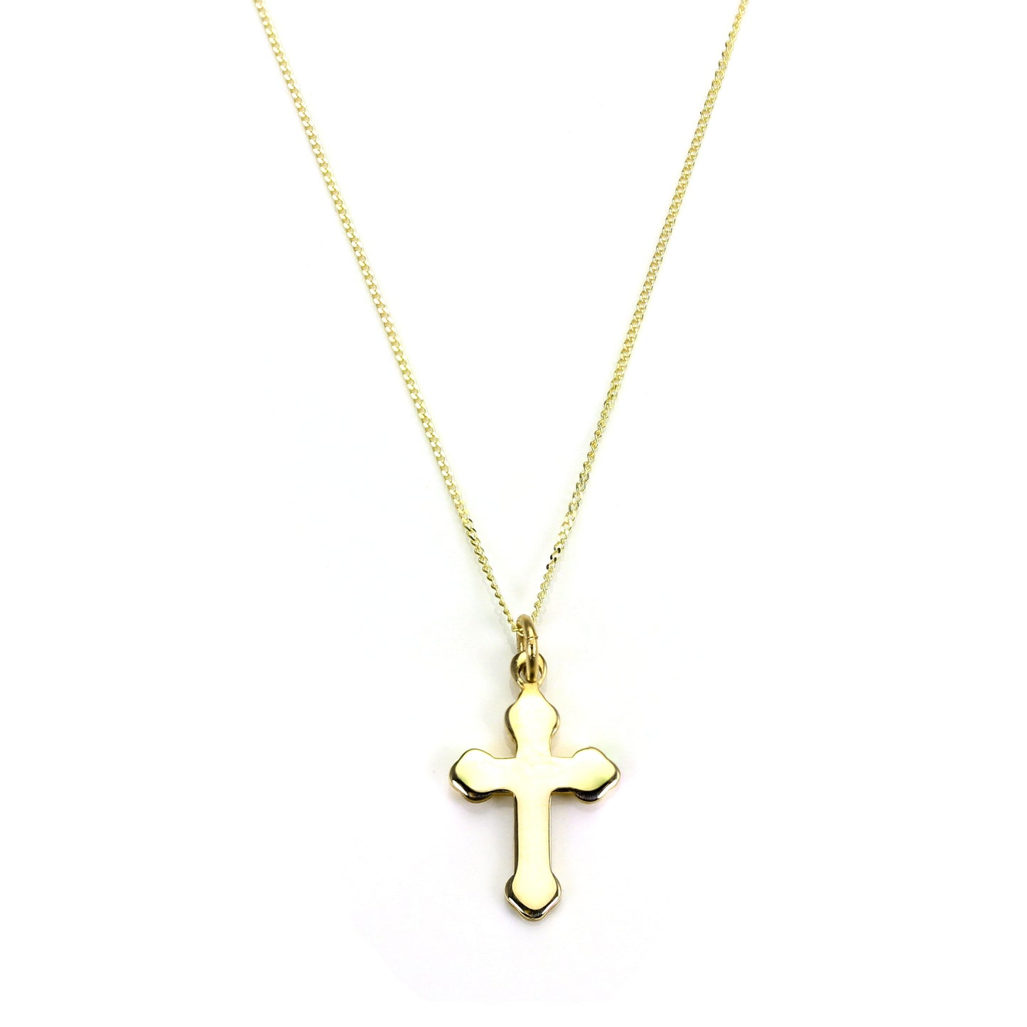 Pendentif croix gothique en or 9 carats