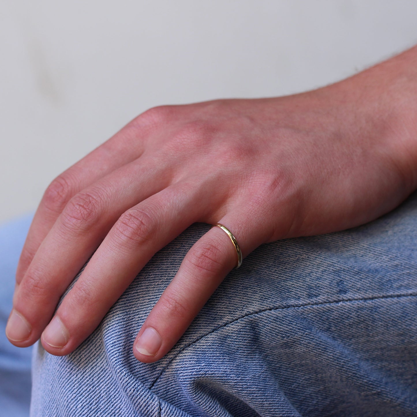 Alliance en or 9 carats de 2 mm, tailles I à U