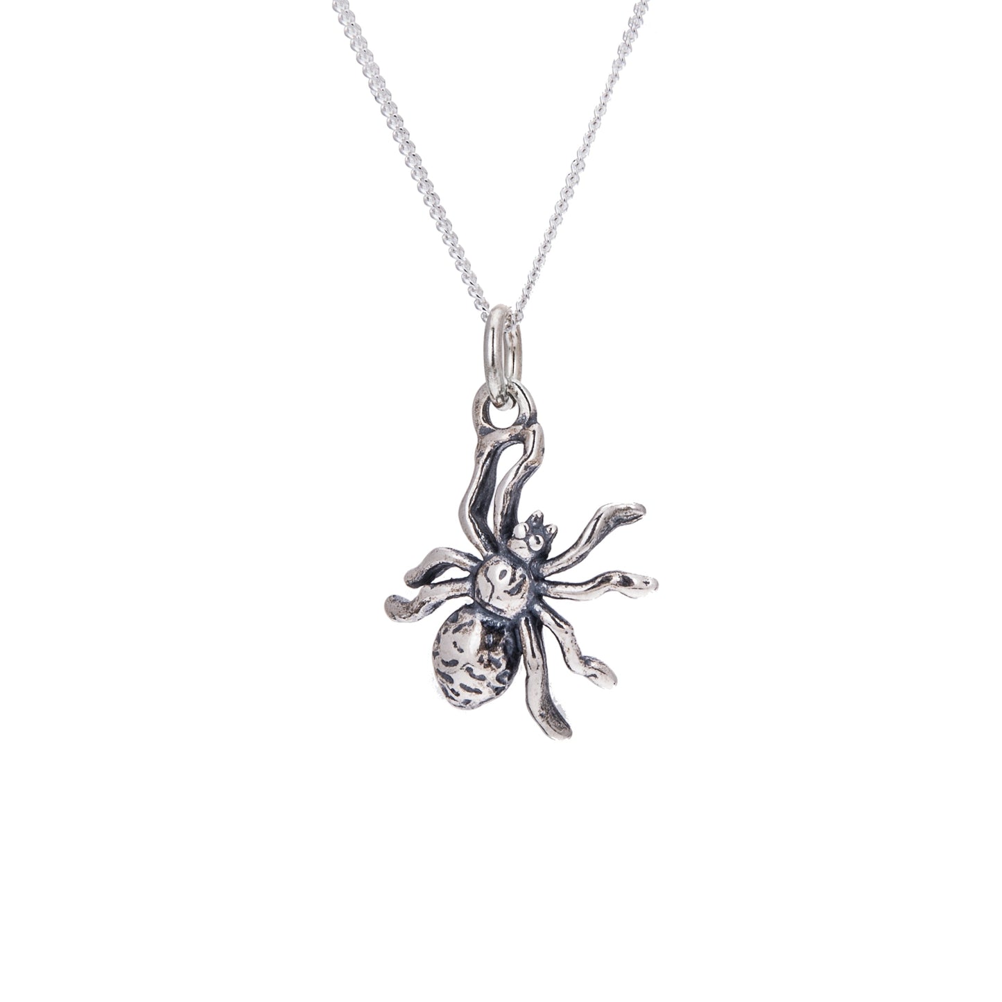 Collier araignée en argent sterling
