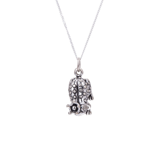 Collier Prince Grenouille en Argent Sterling