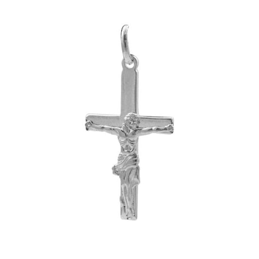 Pendentif crucifix en argent sterling