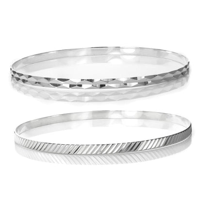 Bracelet esclave en argent sterling
