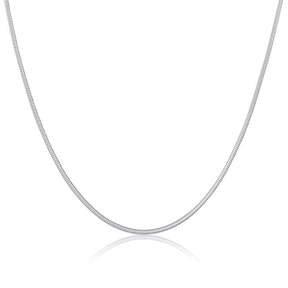 Chaîne ou bracelet serpent en argent sterling