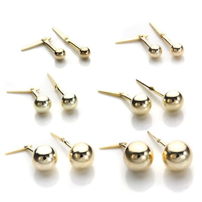 Boucles d'oreilles à tige Andralok en or jaune 9 carats