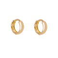 Boucles d'oreilles créoles en or 9 carats