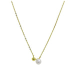 Collier de perles d'eau douce en or 9 carats