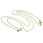 Collier de perles d'eau douce en or 9 carats