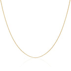 Collier ras du cou en argent sterling plaqué or taille diamant 30 cm + rallonge de 7,6 cm