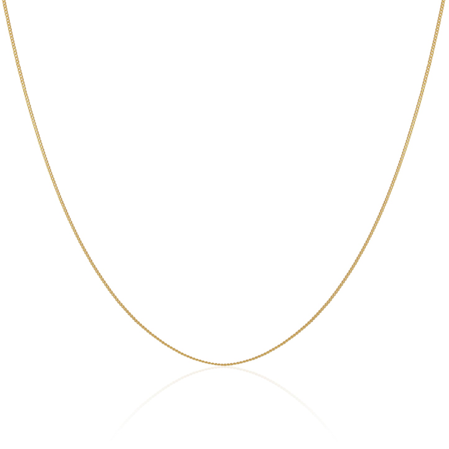 Collier ras du cou en argent sterling plaqué or taille diamant 30 cm + rallonge de 7,6 cm