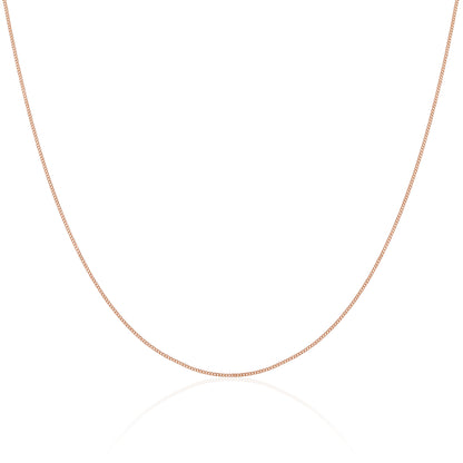Collier ras du cou en argent sterling plaqué or rose, taille diamant, 30,5 cm et 7,6 cm