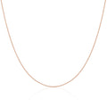 Collier ras du cou en argent sterling plaqué or rose, taille diamant, 30,5 cm et 7,6 cm
