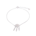 Bracelet réglable attrape-rêves en argent sterling