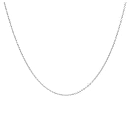 Chaîne à pendentif coulissante réglable en argent sterling jusqu'à 60 cm
