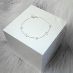 Bracelet HAPPY en argent sterling de 18 cm