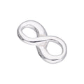 Breloque flottante infini en argent sterling