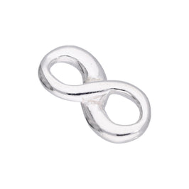 Breloque flottante infini en argent sterling