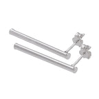 Boucles d'oreilles à tige longues en argent sterling