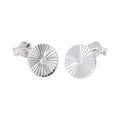 Boucles d'oreilles à tige en argent sterling avec zircones cubiques transparents taille diamant en forme d'étoile