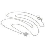Collier étoile flottante en argent sterling et zircone cubique, 40 à 81 cm
