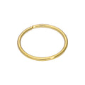 Piercing hélix en or 9 carats, calibre 22, 6 mm