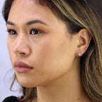 Petites boucles d'oreilles à tige en argent sterling en forme de tortue